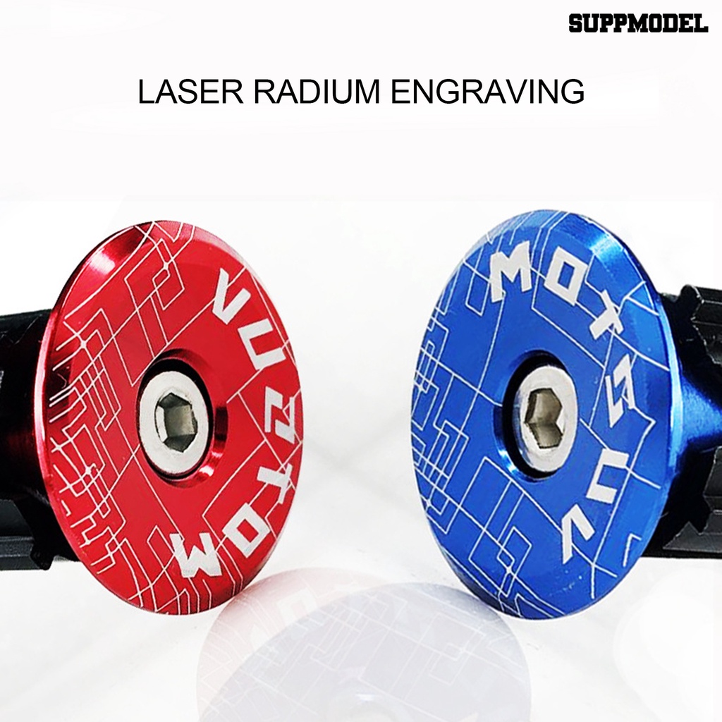 2pcs Tutup Ujung Stang Sepeda Gunung MTB Bahan Aluminum Alloy