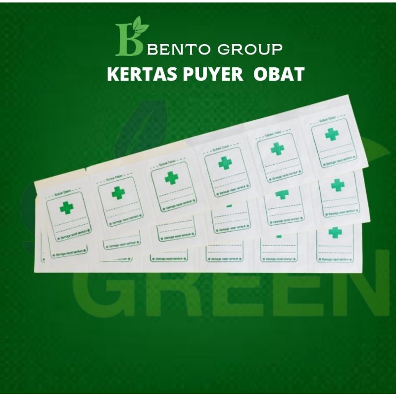 Kertas Puyer Murah Hijau Umum
