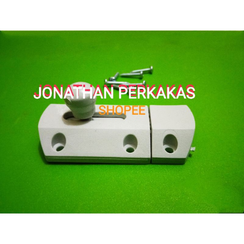 gerendel pintu pvc warna putih gerendel pintu plastik warna putih gerendel pintu kamar mandi pvc war