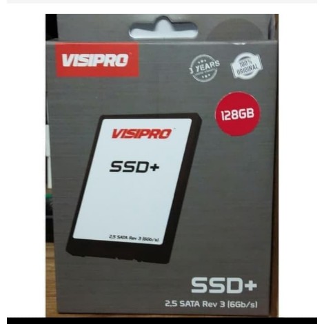 SSD VISIPRO 120GB 128GB 256GB 2.5&quot; Sata III Garansi Resmi 3 Tahun