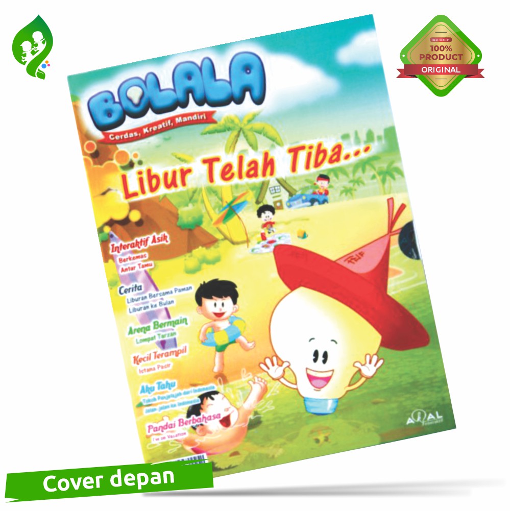 CD Interaktif Bolala ( Libur Telah Tiba… ) Akal Interaktif Garansi 1 Tahun