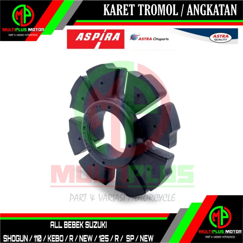 Karet angkatan tromol belakang ASPIRA,SHOGUN,SHOGUN 110,SHOGUN R,SHOGUN 125,SHOGUN 125 SP,NEW