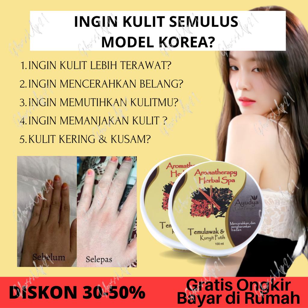 LULUR PEMUTIH BADAN PERMANEN SCRUB BADAN AYUDYA LULUR PENGANTIN 100GR AROMATHERAPY HERBAL SPA LULURAN PEMUTIH BADAN PERAWATAN TUBUH