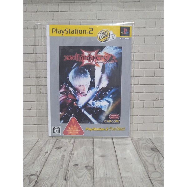 CD DVD KASET ORIGINAL PS2 DEVIL MAY CRY 3 Special edition Jpn Bahasa Jepang