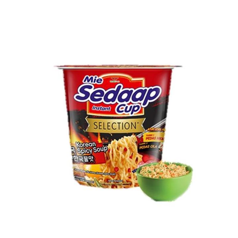 Sedaap Cup Mie Instan Goreng &amp; Kuah