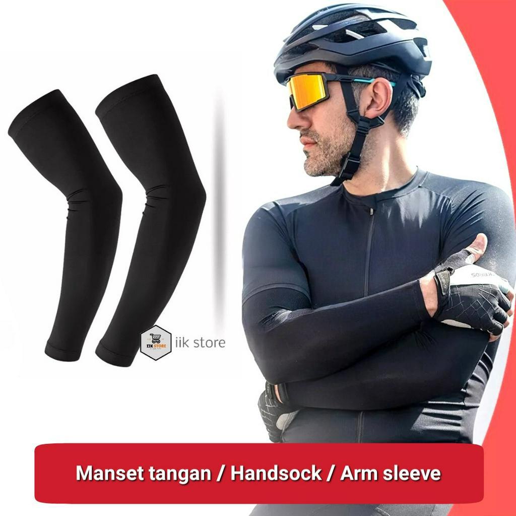 Handsock Manset Tangan Pria/Wanita Manset Lengan Panjang  / Manset Olahraga / Manset Voli