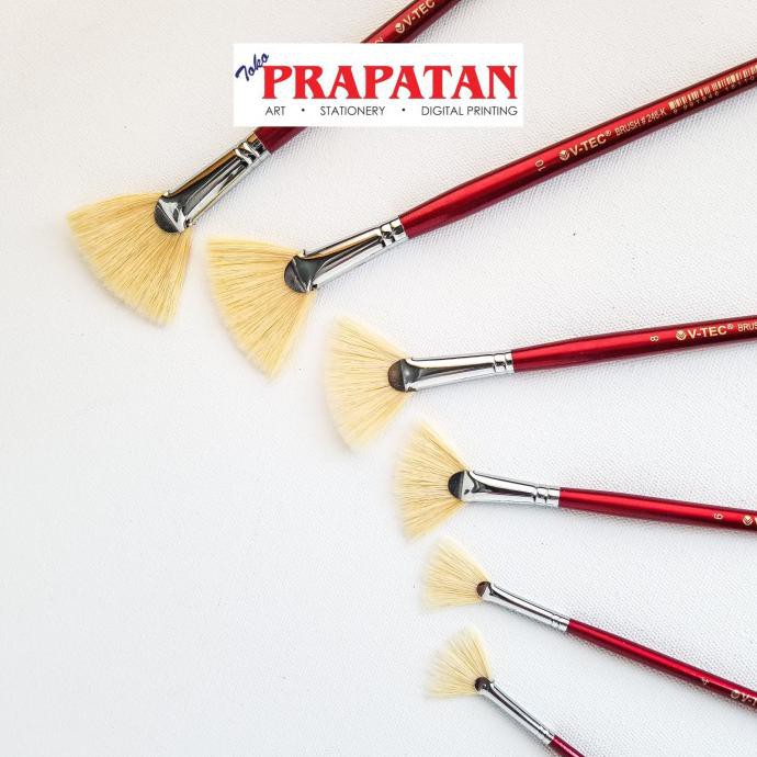 

Promo Awal tahun Kuas Lukis Kipas V-TEC 246K per pc / V-TEC Fan Paint Brush - 2 Cuci Gudang Awal