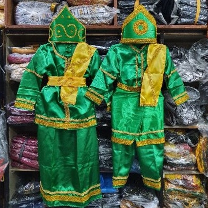 Baju Adat Riau Anak TK SD / Baju Adat Melayu Anak