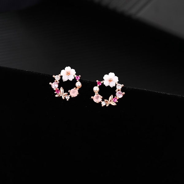 anting bunga summer fairy flower earrings (3F1) jan219