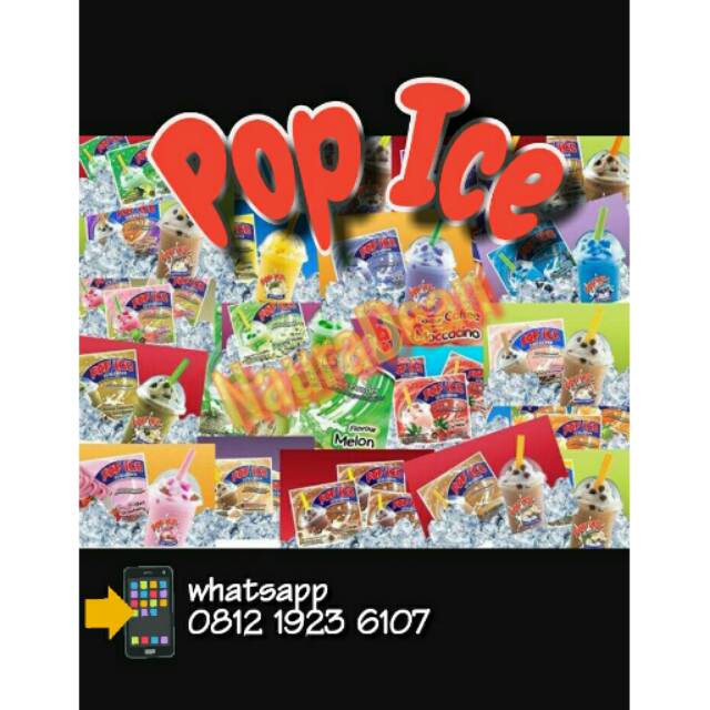 

Pop Ice /Serbuk minuman all variant