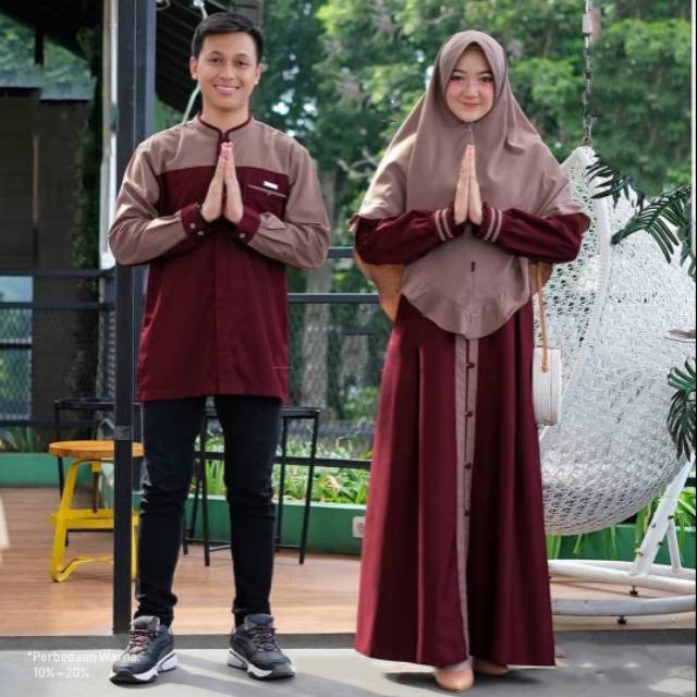 Farhana couple  baju  muslim  couple  Shopee  Indonesia