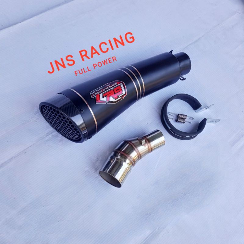 SILINCER SELENCER DAN SLIP ON KNALPOT Racing R9 H2 NINJA 250FI KARBU R25 CBR250RR CB150R NEW
