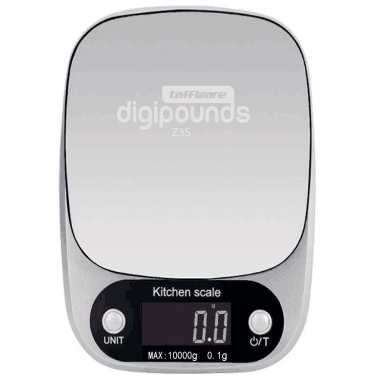 Taffware Timbangan Kue Digital Timbangan Dapur Digital 10Kg Mini Kitchen Scale Z3S