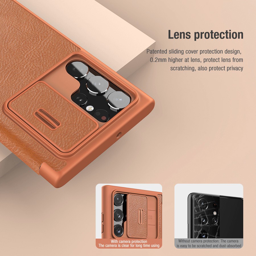 NILLKIN QIN PRO LEATHER FLIP SAMSUNG S22 S22 PLUS S22 ULTRA