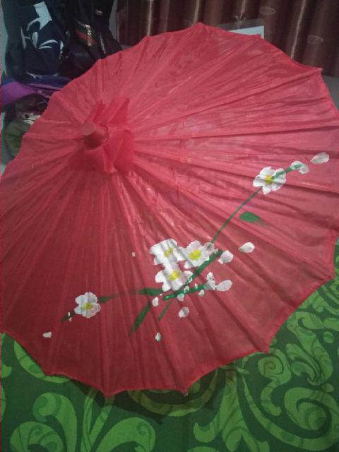 Payung Dekorasi / Payung Hias / Payung Tari Kecil Bahan Kain Diameter 58cm