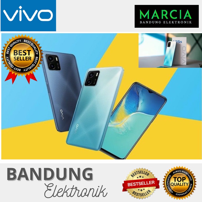 Vivo Y15s 3/32GB 3/64GB RAM 3GB ROM 32/64GB Garansi Resmi - biru 3/32G