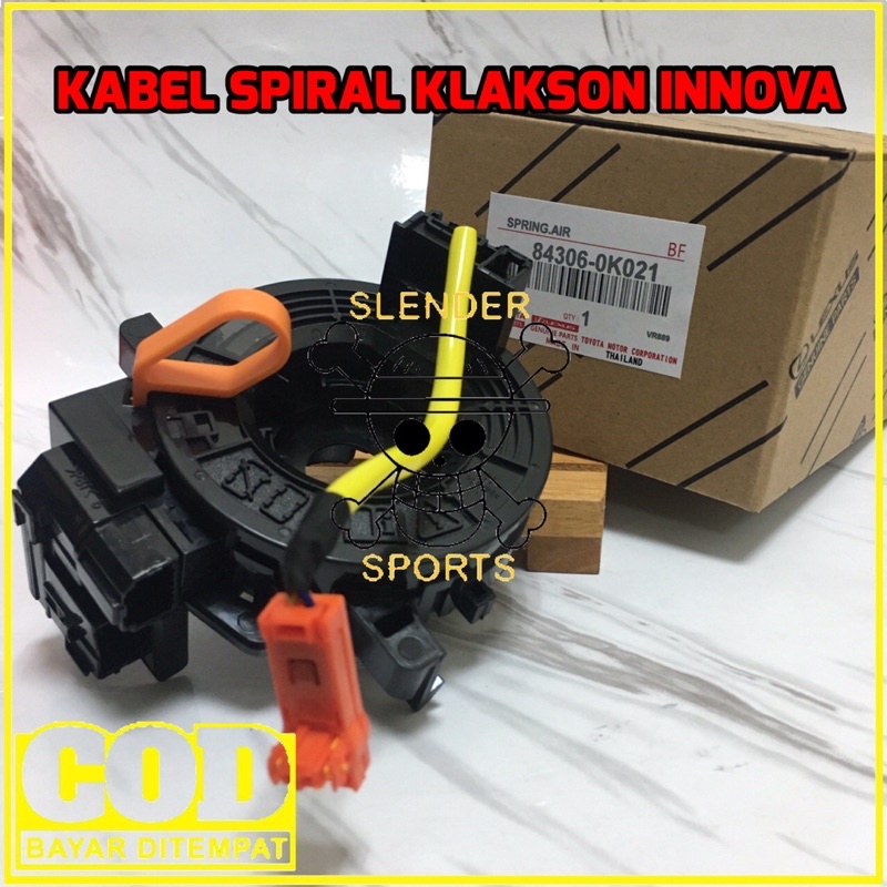 KABEL SPIRAL KLAKSON INNOVA - CABLE SPIRAL - CABLE SUB ASSY TOYOTA KIJANG INNOVA