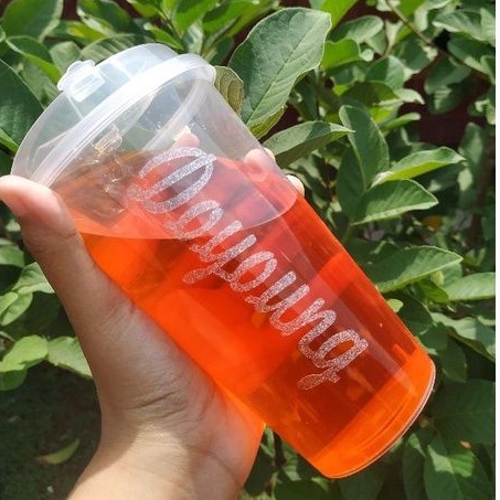 Custom Bottle Nama Custom Reuseable Cup Murah Custom Botol Minum Tempat Minum Nama