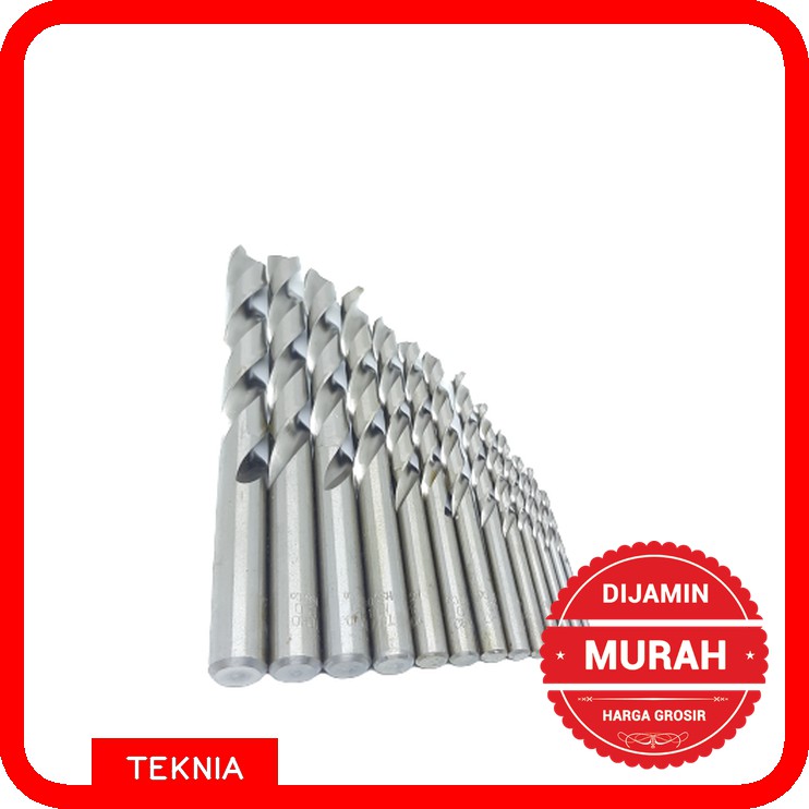 Mata Bor Besi 2 mm-10 mm TOHO - HSS Co Drill Bit - Stainless Steel