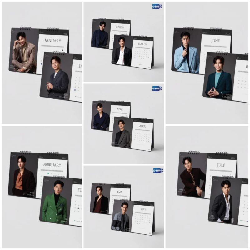 Postcard Calendar GMMTV 2022 (Booked)