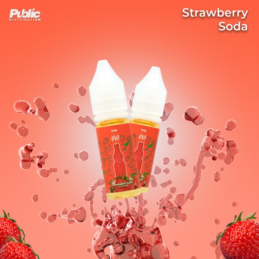 PUBLIC ELO STRAWBERRY SODA SALT 15ML LIQUID PODS