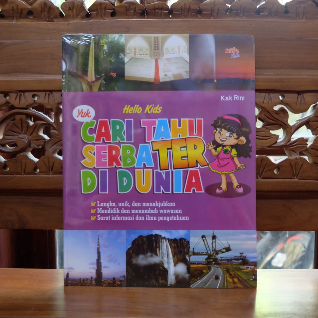 

YUK, CARI TAHU SERBA TER DI DUNIA - Buku Bacaan Anak Hello Kids Ensiklopedia Pengetahuan