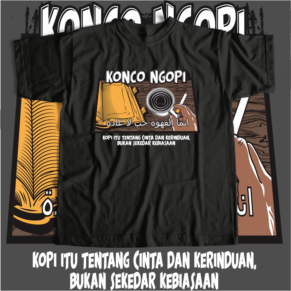 Kaos Santri Konco Ngopi Kaos Santri Distro Kaos Santri Murah Kaos Santri Keren