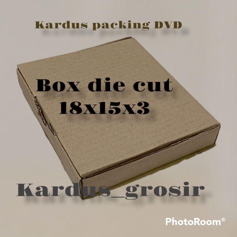 

kardus die cut 18x15x3