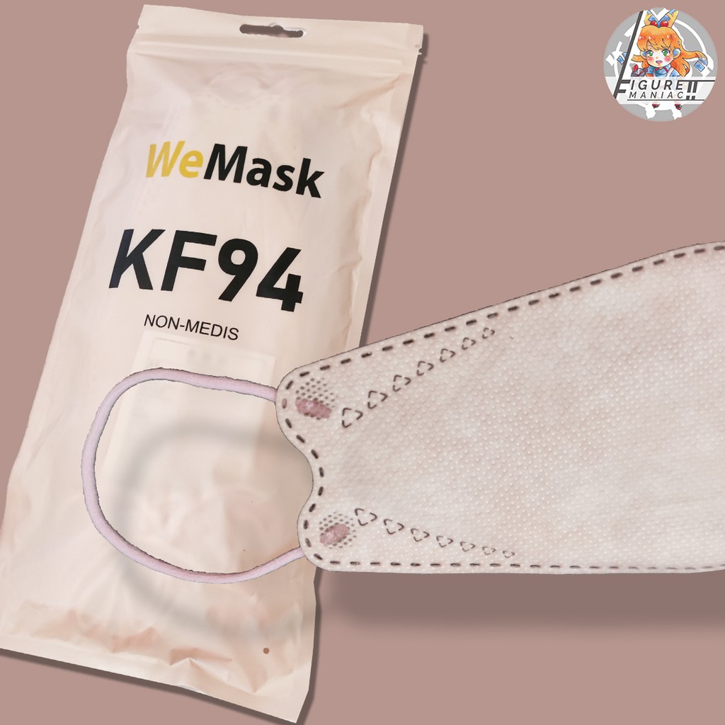 Figure Maniac - Masker KF94 WeMaze Wemask Warna 1 pack isi 10 Pcs Original