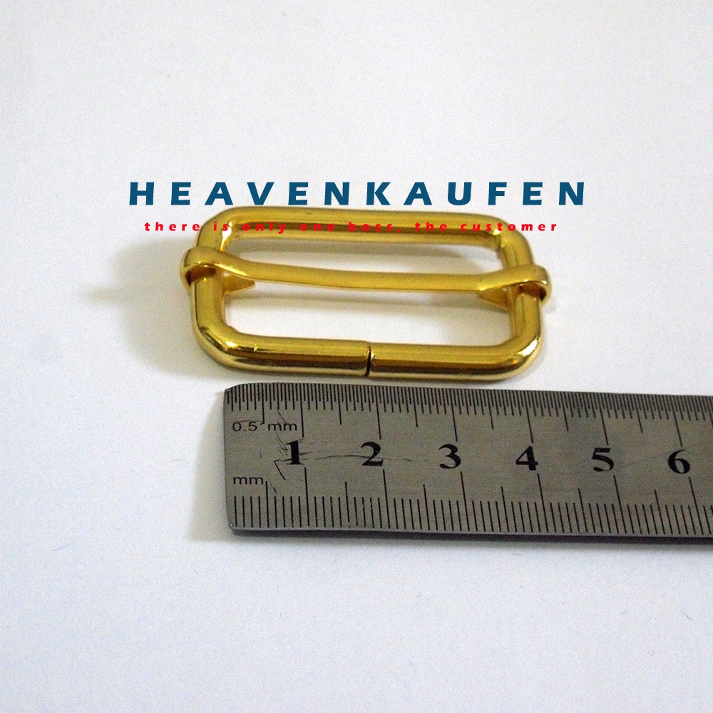 Ring Jalan/Adjuster Tas Warna Gold 3,8 cm Premium Quality