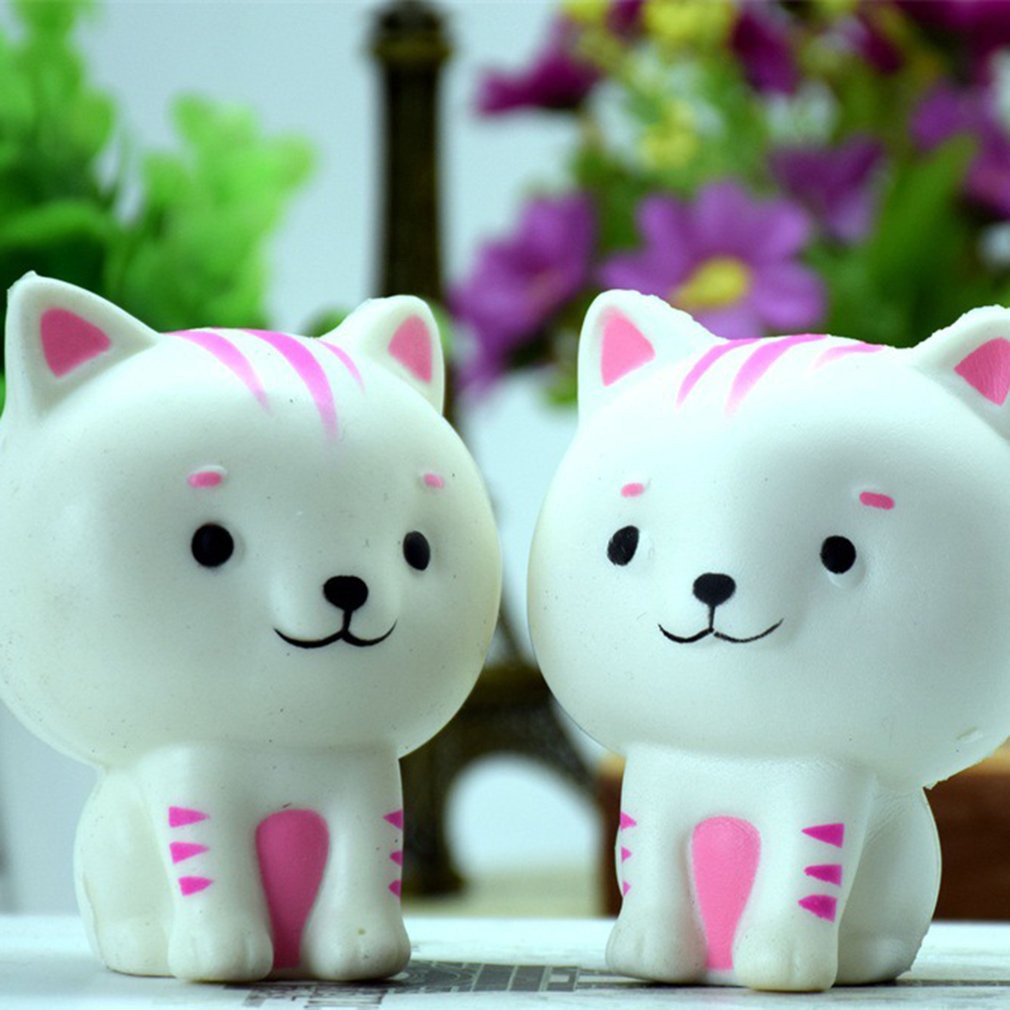  Bayar Di  Tempat 1pc Mainan  Squishy Kucing Kartun Lucu 