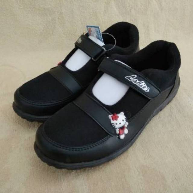  SEPATU ANAK TK  SD LADIES HITAM 26 35 Shopee Indonesia