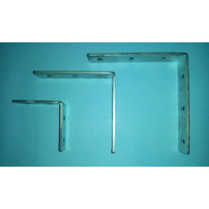 PLAT SIKU L 10x10 cm VERSENG / SIKU PENYANGGA PENAHAN TATAKAN RAK KAYU