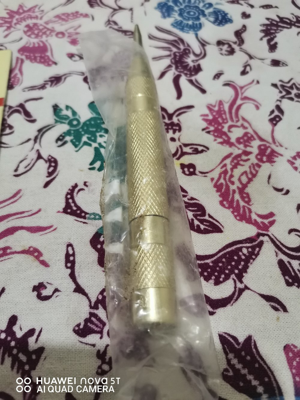 Auto Center Punch Hammer Pembuat Marking Titik Tengah Bor Tanpa Palu