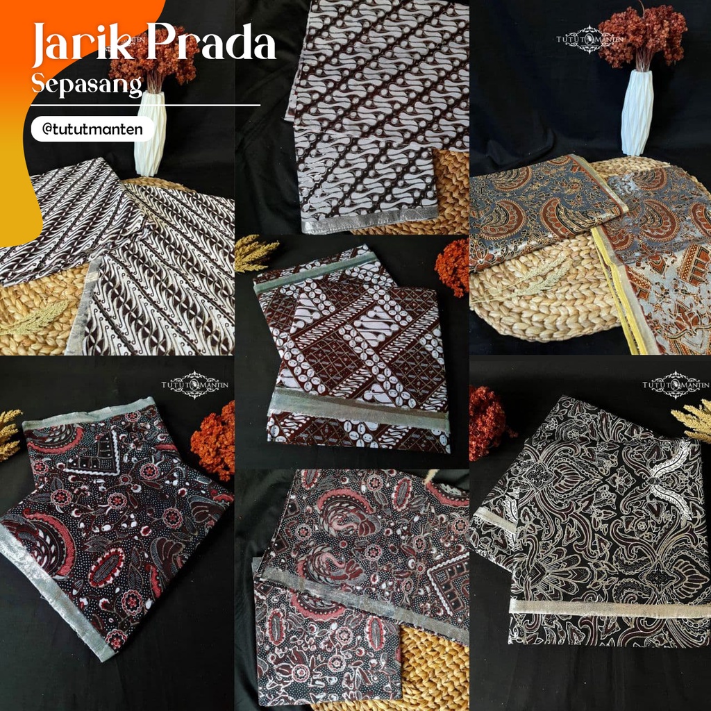 SEPASANG JARIK PRADA / JARIK PRODO / JARIK MANTEN