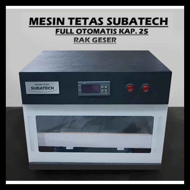 GRATIS  Mesin Tetas Full Otomatis Rak Geser Telur Ayam Bebek Burung Puyuh