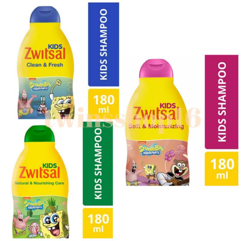 ZWITSAL Kids Shampoo 180ml