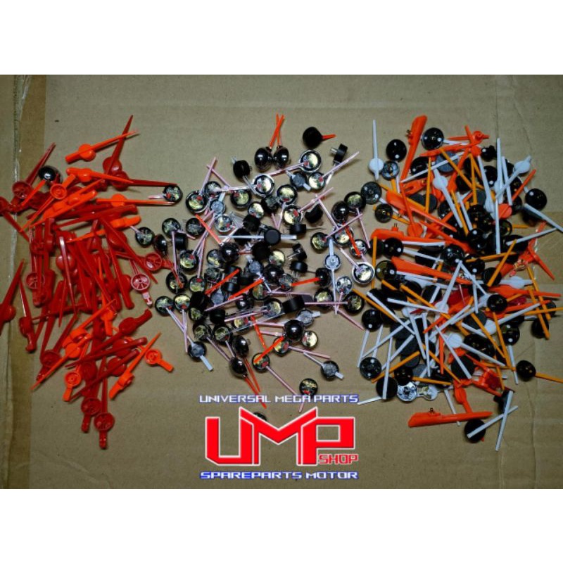 TERMURAH Jarum spidometer speedometer universal Indiglow jarum kilometer jarum bensin beat Mio M3 Honda Yamaha Suzuki satria 2 tak hiu &amp; lumba RX king vario 125 vario 150 mio soul mio gt Vixion new tiger supra ninja r ninja rr ninja 250