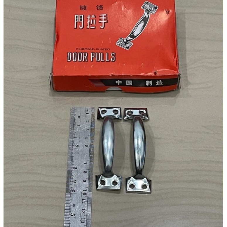 ( harga 12buah ) 4” inci tarikan laci besi kaleng tarikan jendela tarikan lemari handel handle pintu