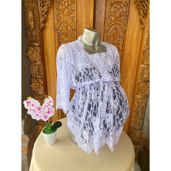 Kebaya Bali By Ani Kebaya Hamil Semifrance