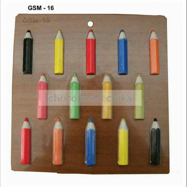 

Cetakan cokelat bentuk pensil pendek GSM 16