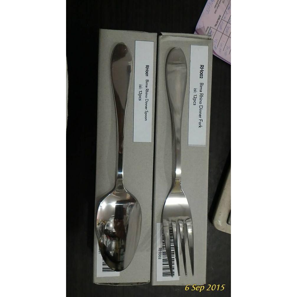 TERBARU - BIMA RHINO GARPU/SENDOK STAINLESS