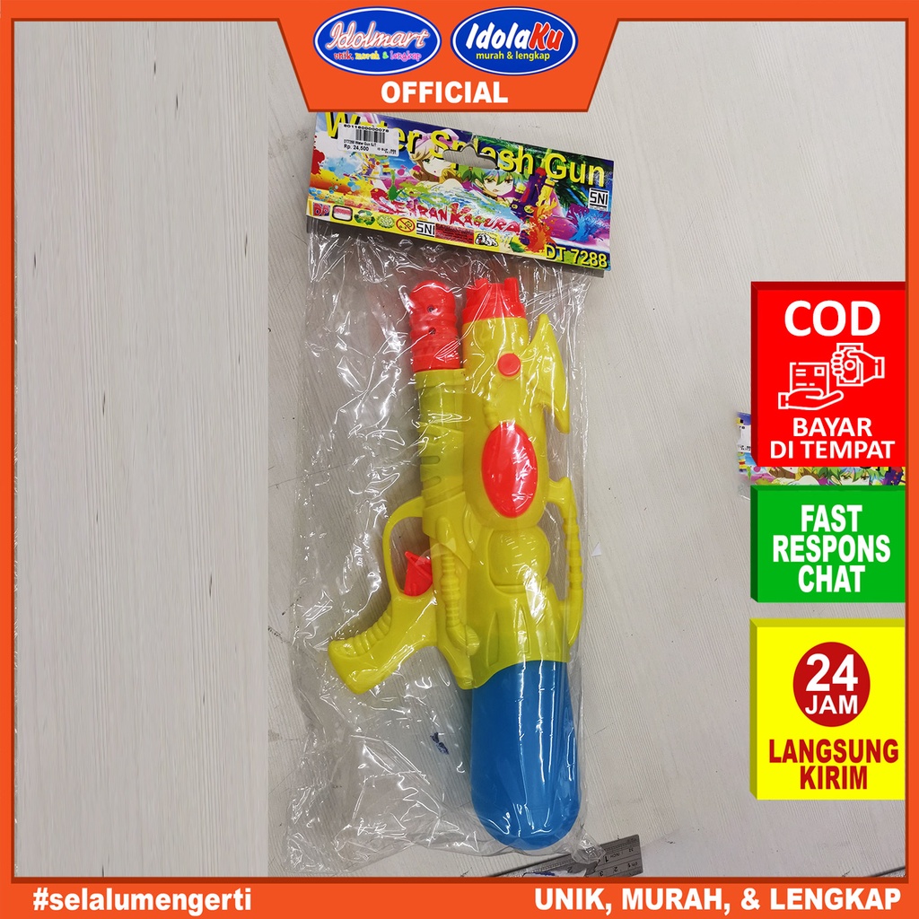 IDOLAKU Mainan Pistol Air / Water Splash Gun / DT7288 Water Gun SJT