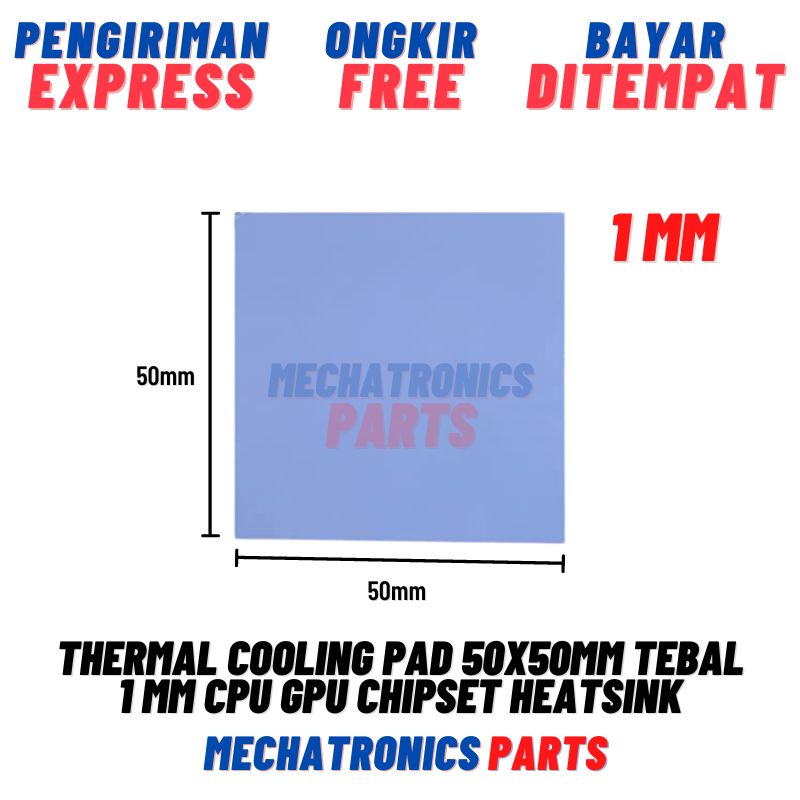 [DEV-9452] THERMAL COOLING PAD CPU GPU CHIPSET HEATSINK TEBAL 1MM