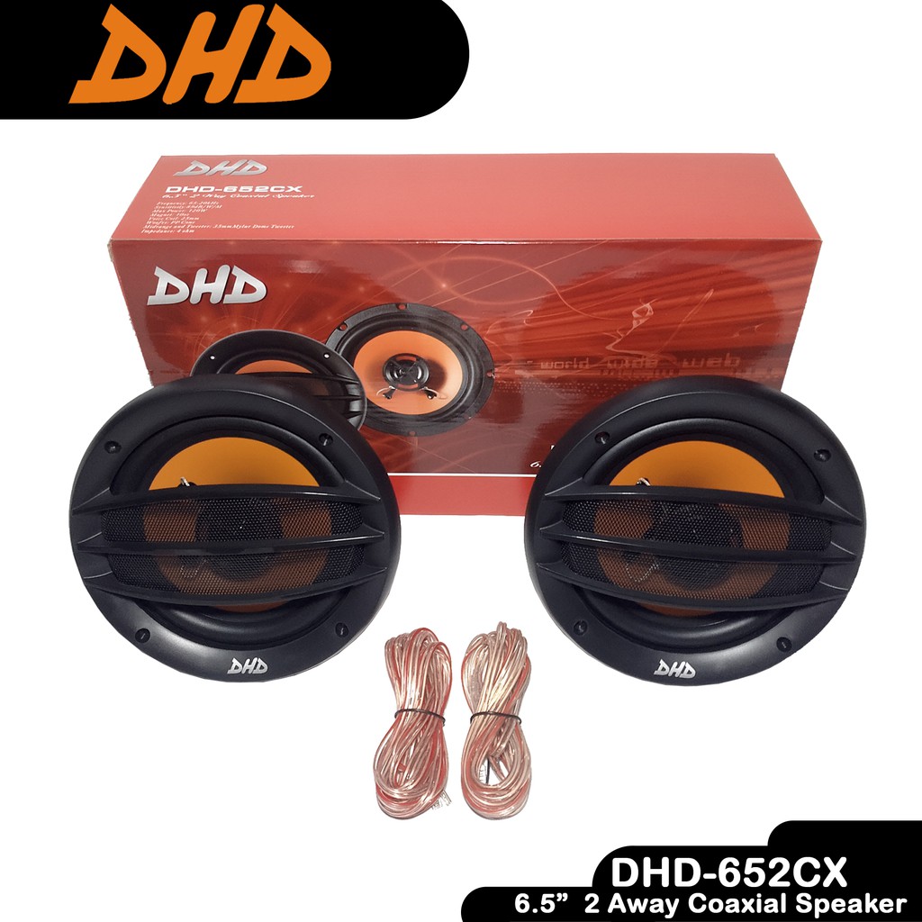 DHD Speaker Coaxial 6.5 inch 2 Way Audio Mobil DHD - 652CX