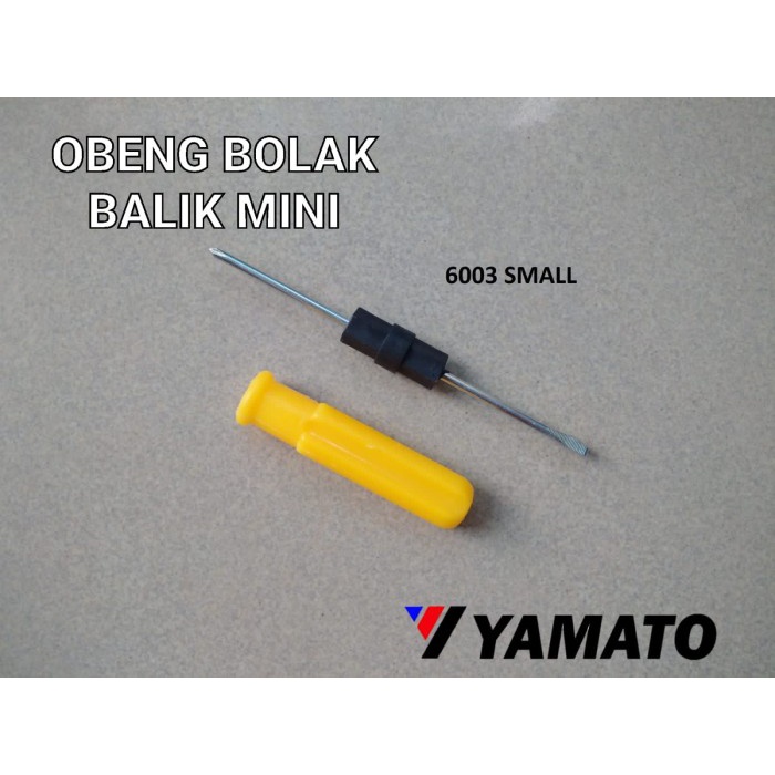 OBENG BOLAK BALIK MINI WARNA PLASTIK MURAH