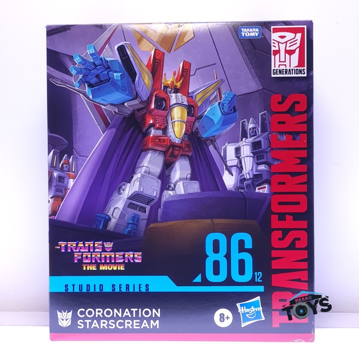 Coronation Starscream Studio Series 86-12 Leader Transformers Movie