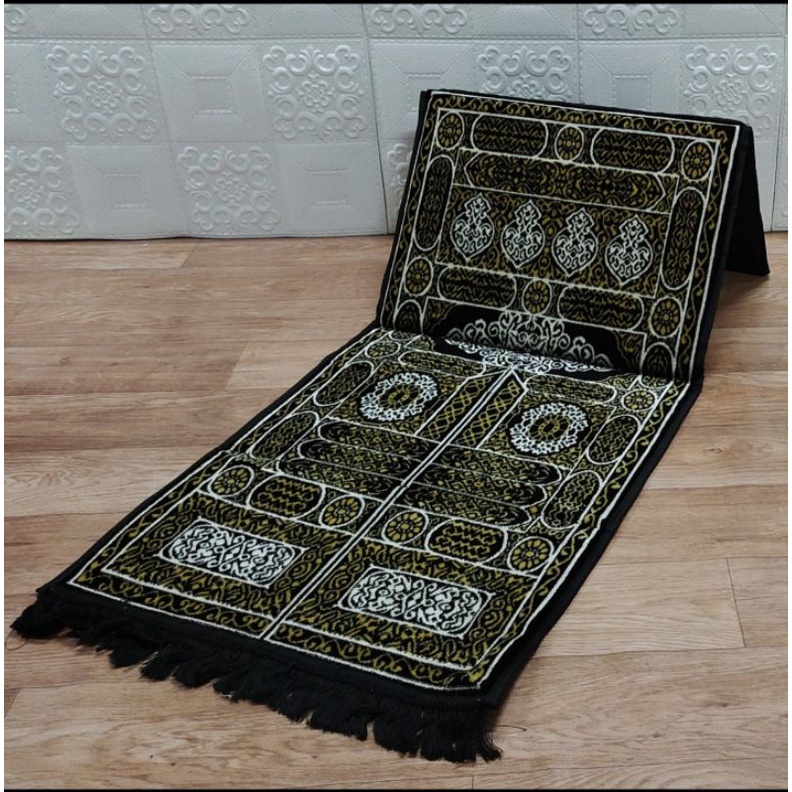 sajadah itikaf sajadah sandar uk 52 x 105 cm + tas