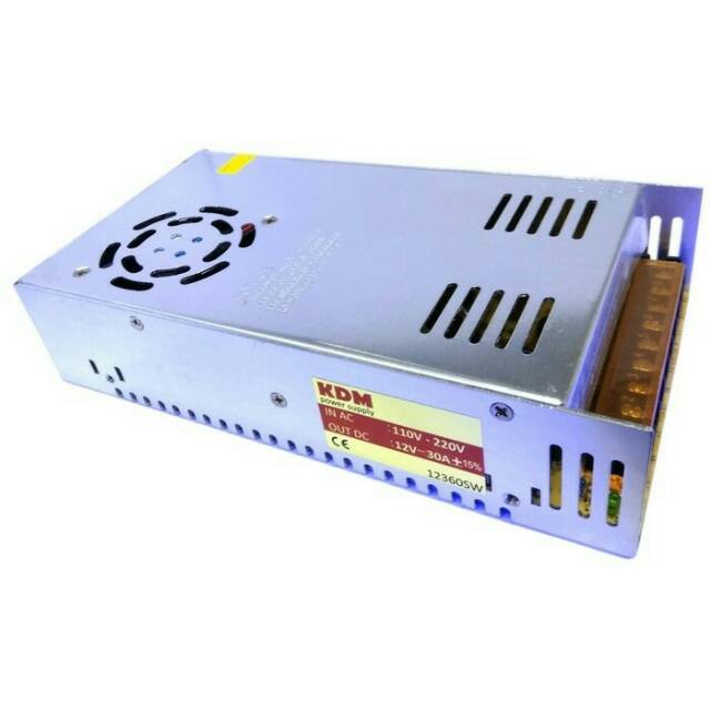 Power supply jaring 12v 30a /lampu led