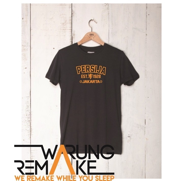 Kaos Tshirt Baju Combed 30S Distro Persija Jakarta Est 1928 Jakmania